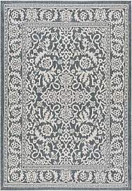 Mazovia Teppich Blau In/Outdoor-Teppich Vintage -