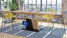 Mazzoni Grand Noir Couchtisch ausziehbar