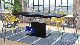 Mazzoni Grand Noir Couchtisch ausziehbar