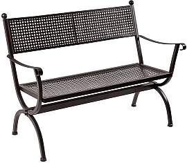 MBM Romeo Gartenbank 122cm Schmiedeeisen