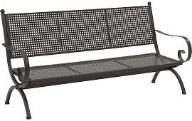 MBM Romeo Gartenloungesofa 170cm Schmiedeeisen