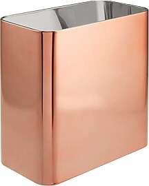 mDesign Kleiner Metall-Abfalleimer für