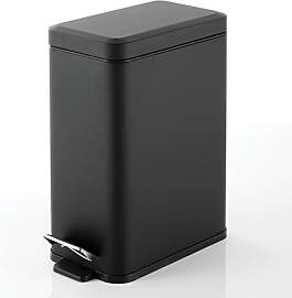 mDesign rechteckiger Tretmülleimer mit 10 L