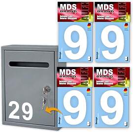 MDS Brand Design 10cm Zahlen Aufkleber |