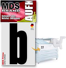 MDS Brand Prime 15cm Buchstaben Aufkleber