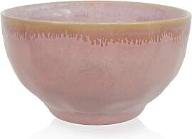 Mea-Living STONEWARE Schale rosa, handgemachtes