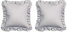 Meaning4 Kopfkissenbezug Kissenbezüge mit Saum