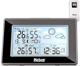 MEBUS funkgesteuerte Wetterstation mit