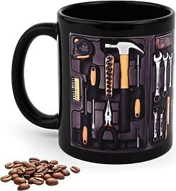 Mechaniker Werkzeugkasten Tasse, Keramik