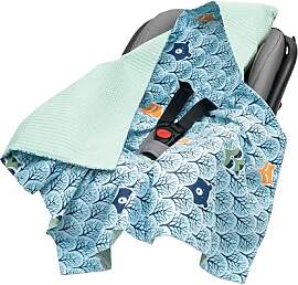 Medi Partners Einschlagdecke Baby Babyschale 100%