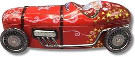 MediMuc Santa Racing Car mit drehbaren Rädern -