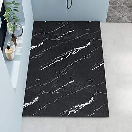 MEDUNJESS Duschwanne 140x90 cm SMC Flache