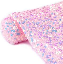 Meerjungfrau Pailletten Stoff, 2 Yards 130 x 185