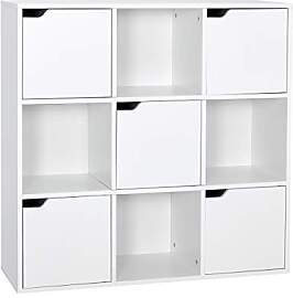 Meerveil Bücherschrank, Bücherregal,