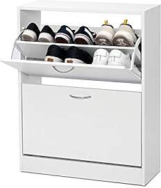 Meerveil Schuhschrank, Schuhkipper mit 2 Klappen