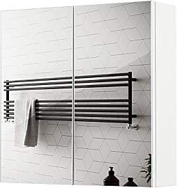 Meerveil Spiegelschrank, Badezimmerspiegel mit 2