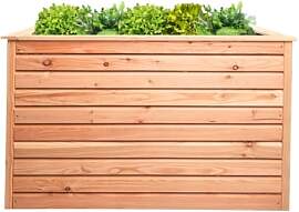 Mega Holz Hochbeet Rhombus L Lärche Holz für