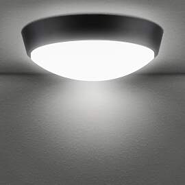 M EGA MEGACUBE 18W LED 4000K IP65 Runde Wandlampe, 
