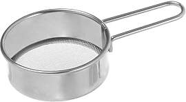 Mehl Sifter Edelstahl Mini -Sifter mit langem