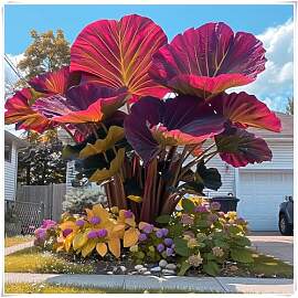 Mehrjährige Blumenzwiebel ist winterhart,