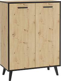 Mehrzweckschrank FMD "Plau", braun