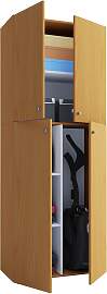 Mehrzweckschrank Lona ca.70x182x37cm Buchefarben