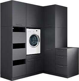 Mehrzweckschrank-Set LAUNDREEZY "Laundreezy,