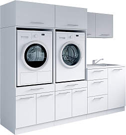 Mehrzweckschrank-Set LAUNDREEZY "Laundreezy,