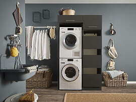 Mehrzweckschrank-Set LAUNDREEZY "LAUNDREEZY
