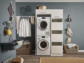 Mehrzweckschrank-Set LAUNDREEZY "LAUNDREEZY