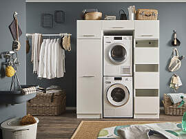 Mehrzweckschrank-Set LAUNDREEZY "LAUNDREEZY