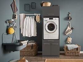 Mehrzweckschrank-Set LAUNDREEZY "LAUNDREEZY