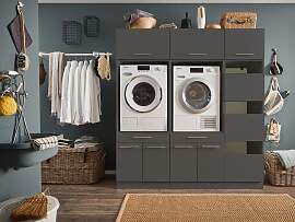 Mehrzweckschrank-Set LAUNDREEZY "LAUNDREEZY