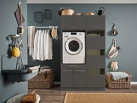 Mehrzweckschrank-Set LAUNDREEZY "LAUNDREEZY