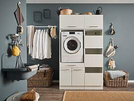 Mehrzweckschrank-Set LAUNDREEZY "LAUNDREEZY