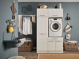 Mehrzweckschrank-Set LAUNDREEZY "LAUNDREEZY