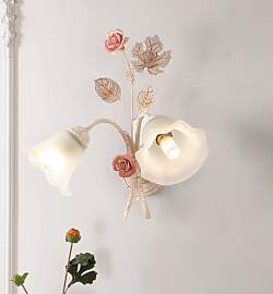 meibeileil Blumen Wandlampe Innen
