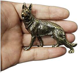MEIHENI Dekofigur Deutscher Schäferhund aus