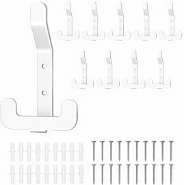 MEIJO 10 Stück Garderobenhaken Edelstahl,