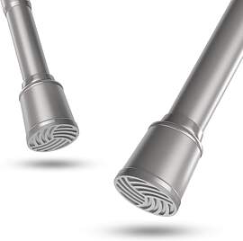 MEISENBERG Duschstange ohne Bohren 270-320cm,