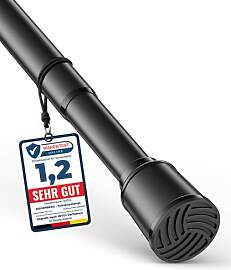 MEISENBERG Duschvorhangstange ohne Bohren