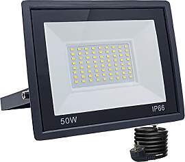 Meision LED-Strahler für den Außenbereich, 50 W, 