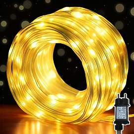 Meision Lichterkette Außen 40m 400LEDs,
