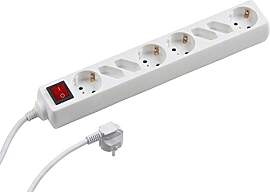 Meister Steckdosenleiste 8-fach - 1,4 m Kabel -