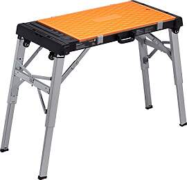 Meister Universal-Werkbank 4 in 1 - Tritt-Hocker - 