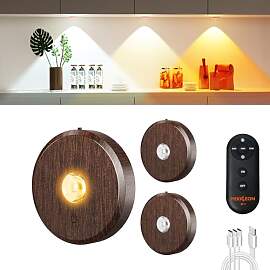 MEKKLEON vitrinenbeleuchtung led kabellos mit