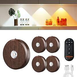 MEKKLEON vitrinenbeleuchtung led kabellos mit
