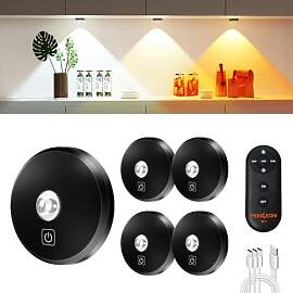 MEKKLEON vitrinenbeleuchtung led kabellos mit