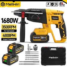 MELLWIN Bürstenloser 26-mm-Elektrohammer,