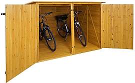Mendler 2er-Fahrradgarage HWC-H60, Fahrradbox